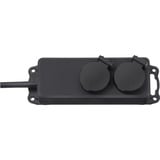 Brennenstuhl BN-1159930 Protezioni da sovraccarico, Ciabatta Nero, 2 presa(e) AC, 230 V, Nero, 2 m