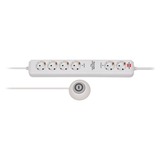 Brennenstuhl EL CSP 24 DE 3676 Bianco 6 presa(e) AC 230 V 1,2 m, Ciabatta bianco, 6 presa(e) AC, Tipo E, 230 V, 50 Hz, Bianco, 1,2 m
