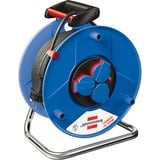 Brennenstuhl H07RN-F 3G1,5 Nero 40 m, Tamburo per cavi blu/Nero, 5, 40 m