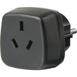 Brennenstuhl Travel Adapter Australia, China/earthed adattatore e invertitore Nero, Adattatore presa Nero, China/earthed, Nero