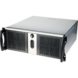 Chenbro 4U Open-Bay Compact Rackmount Portabagagli Grigio vane portacomputer, Enclosure per rack Nero/Argento, Portabagagli, Server, ABS sintetico, SGCC, CEB, Grigio, 4U