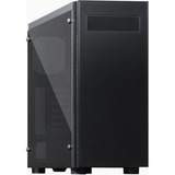 Chieftec AL-02B-TG-OP computer case Tower Nero, Chassis Tower Nero, Tower, PC, Nero, ATX, micro ATX, Mini-ITX, Alluminio, SPCC, Vetro temperato, 16,6 cm