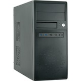 Chieftec CG-04B-OP computer case Midi Tower Nero, Chassis Tower Nero, Midi Tower, PC, Nero, ATX, micro ATX, SECC, 14 cm