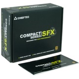 Chieftec CSN-450C alimentatore per computer 450 W 20+4 pin ATX SFX Nero, Alimentatore PC Nero, 450 W, 100 - 240 V, 47 - 63 Hz, 6 A, Attivo, 90 W