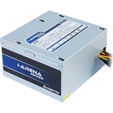 Chieftec GPB-450S alimentatore per computer 450 W 20+4 pin ATX PS/2 Argento, Alimentatore PC grigio, 450 W, 200 - 240 V, 47 - 63 Hz, 3.5 A, Attivo, 100 W
