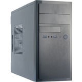 Chieftec HT-01B-350GPB computer case Midi Tower Nero 350 W, Chassis Tower Nero, Midi Tower, PC, Nero, micro ATX, SECC, 14 cm