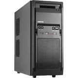 Chieftec LF-02B-OP computer case Midi Tower Nero, Chassis Tower Nero, Midi Tower, PC, Nero, ATX, micro ATX, Casa/ufficio, Fondo