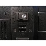 Chieftec UNC-410S-B-U3 Supporto Nero, Server case Supporto, PC, Nero, ATX, micro ATX, Acciaio, 14 cm