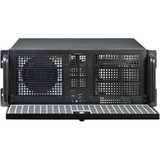 Chieftec UNC-411E-B computer case Supporto Nero, Argento 400 W, Server case Nero, Supporto, Server, Nero, Argento, ATX, EATX, micro ATX, SECC, 4U