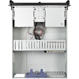 Chieftec UNC-411E-B computer case Supporto Nero, Argento 400 W, Server case Nero, Supporto, Server, Nero, Argento, ATX, EATX, micro ATX, SECC, 4U