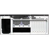 Chieftec UNC-411E-B computer case Supporto Nero, Argento 400 W, Server case Nero, Supporto, Server, Nero, Argento, ATX, EATX, micro ATX, SECC, 4U