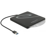 DeLOCK 42604 box per lettore ottico 13,3 cm (5.25") SATA III Nero, Disk enclosure Nero, 13,3 cm (5.25"), SATA III, Initio INIC-3619, 5 Gbit/s, USB, Ogni marca