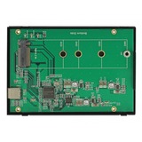 DeLOCK 42609 contenitore di unità di archiviazione Box esterno SSD Nero M.2, Disk enclosure Nero, Box esterno SSD, M.2, PCI Express, 10 Gbit/s, Collegamento del dispositivo USB, Nero