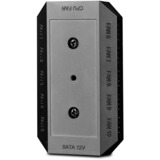 DeepCool FH-10 Controller per ventilatore, Controllo ventola Nero, Controller per ventilatore, Nero, 4 piedini, Ventilatore, 80 mm, 46 mm