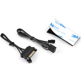 DeepCool FH-10 Controller per ventilatore, Controllo ventola Nero, Controller per ventilatore, Nero, 4 piedini, Ventilatore, 80 mm, 46 mm