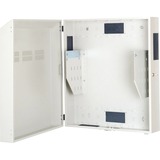 Digitus Alloggiamento a parete - sottile, IT armadio grigio chiaro, Montabile a parete, Interno, Attivo, Acciaio, IP20, 640 mm