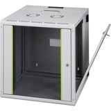 Digitus Alloggiamento da parete Serie Unique - due pezzi, con cerniere, IT armadio grigio, con cerniere, 600 mm, 600 mm, 610 mm, 650 mm, 650 mm, 43,4 kg