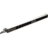 Digitus DN-95405 cassetta di scarico Alluminio, Ciabatta Nero/alluminio
