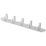 Digitus DN-97601 fascetta Acciaio inossidabile Grigio, Instradamento dei cavi grigio, Acciaio inossidabile, Grigio, 48,3 cm