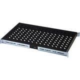 Digitus Ripiano estraibile per armadi da 483 mm (19"), Il vano inferiore Nero, Nero, 65 kg, Turchia, 48,3 cm (19"), 500 mm, 780 mm