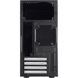 Fractal Design CORE 1100 Mini Tower Nero, Chassis Tower Nero, Mini Tower, PC, Nero, micro ATX, Mini-ITX, HDD, Potenza, 14,8 cm
