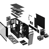 Fractal Design Define 7 Midi Tower Nero, Chassis Tower Nero, Midi Tower, PC, Nero, ATX, EATX, micro ATX, Micro-ITX, Alluminio, Acciaio, WAN, Sì