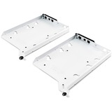 Fractal Design FD-ACC-HDD-A-WT-2P parte del case del computer Universale Staffa di montaggio HDD, Telaio di montaggio bianco, Universale, Staffa di montaggio HDD, Bianco, 3.5", 1 pz, 37 mm