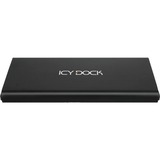 Icy Dock MB861U31-1M2B contenitore di unità di archiviazione Box esterno SSD Nero M.2, Disk enclosure Nero, Box esterno SSD, M.2, M.2, 10 Gbit/s, Collegamento del dispositivo USB, Nero