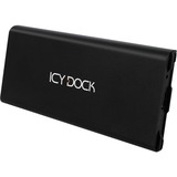 Icy Dock MB861U31-1M2B contenitore di unità di archiviazione Box esterno SSD Nero M.2, Disk enclosure Nero, Box esterno SSD, M.2, M.2, 10 Gbit/s, Collegamento del dispositivo USB, Nero