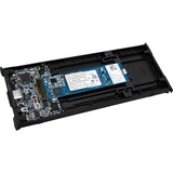 Icy Dock MB861U31-1M2B contenitore di unità di archiviazione Box esterno SSD Nero M.2, Disk enclosure Nero, Box esterno SSD, M.2, M.2, 10 Gbit/s, Collegamento del dispositivo USB, Nero