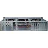 Inter-Tech 2U-20240 Supporto Nero, Server case Nero, Supporto, Server, Nero, ATX, micro ATX, Mini-ATX, Acciaio, HDD, Rete, Potenza