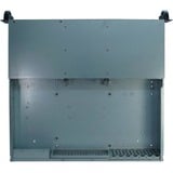 Inter-Tech 2U-20240 Supporto Nero, Server case Nero, Supporto, Server, Nero, ATX, micro ATX, Mini-ATX, Acciaio, HDD, Rete, Potenza