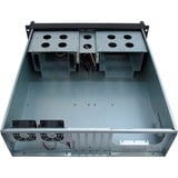 Inter-Tech 3U-3098-S Supporto Nero, Server case Nero, Supporto, Server, Nero, ATX, micro ATX, uATX, Mini-ITX, Acciaio, 3U