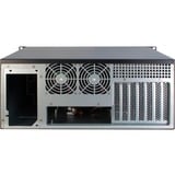 Inter-Tech 4U-4098-S Supporto Nero, Server case Nero, Supporto, Server, Nero, ATX, micro ATX, uATX, Mini-ITX, Acciaio, 4U