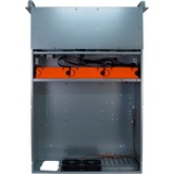 Inter-Tech 4U-4416L Supporto Nero, Argento, Server case Nero, Supporto, Server, Nero, Argento, ATX, EATX, EEB, Mini-ATX, uATX, Metallo, 4U