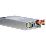 Inter-Tech ASPOWER U1A-C20300-D alimentatore per computer 300 W 20+4 pin ATX Acciaio inossidabile, Alimentatore PC grigio, 300 W, 115 - 230 V, Sovracorrente, Sovralimentazione, Sovraccarico, Surriscaldamento, Cortocircuito, 20+4 pin ATX, Server, 100000 h