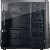 Inter-Tech B-02 RGB Tower Nero, Chassis Tower Nero, Tower, PC, Nero, ATX, micro ATX, Acrilico, Blu, Verde, Rosso