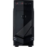 Inter-Tech B-30 Midi Tower Nero, Chassis Tower Nero, Midi Tower, PC, Nero, ATX, micro ATX, 15 cm, 35 cm