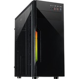 Inter-Tech B-42 RGB Tower Nero, Chassis Tower Nero, Tower, PC, Nero, ATX, uATX, Metallo, Giocare