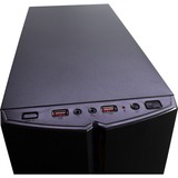 Inter-Tech B-48 Midi Tower Nero, Chassis Tower Nero, Midi Tower, PC, Nero, ATX, micro ATX, 15 cm, 35 cm