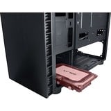 Inter-Tech CXC2 Tower Nero, Chassis Tower Nero, Tower, PC, Nero, ATX, ITX, micro ATX, Vetro temperato, Blu