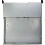 Inter-Tech IPC 1U-10248 Supporto Nero, Server case Nero, Supporto, Server, Nero, ATX, micro ATX, Mini-ITX, Acciaio, HDD, Rete, Potenza