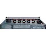 Inter-Tech IPC 1U-10255 Supporto Nero, Server case Nero, Supporto, Server, Nero, ATX, EATX, EEB, Acciaio, HDD, Rete, Potenza