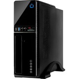 Inter-Tech IT-607 Desktop Nero, Chassis Tower Nero, Desktop, PC, Nero, micro ATX, Mini-ITX, 1x 80 mm, 80 mm