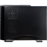 Inter-Tech IT-607 Desktop Nero, Chassis Tower Nero, Desktop, PC, Nero, micro ATX, Mini-ITX, 1x 80 mm, 80 mm