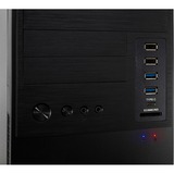 Inter-Tech IT-6865 Micro Tower Nero, Chassis Tower Nero, Micro Tower, PC, Nero, 14 cm, 34 cm, CE