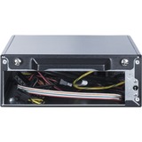Inter-Tech MW-01 II Mini Tower Nero, Case HTPC Nero, Mini Tower, PC, Nero, ITX, 4 cm, CE