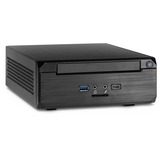 Inter-Tech MW-02 II Mini Tower Nero, Case HTPC Nero, Mini Tower, PC, Nero, ITX, 4 cm, CE