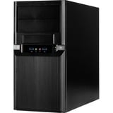 Inter-Tech TM-515 Micro Tower Nero, Chassis Tower Nero, Micro Tower, PC, Nero, uATX, Metallo, 36 cm
