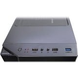 Inter-Tech T-11 Televen Tower Nero, Chassis Tower Nero, Tower, PC, Nero, ATX, ITX, micro ATX, 16,5 cm, 30,5 cm